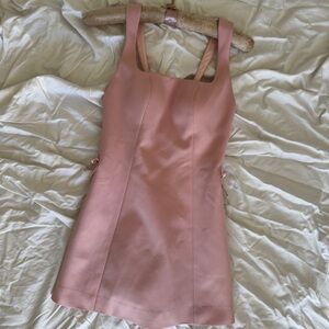 Nana Jacqueline Pink Mini Dress